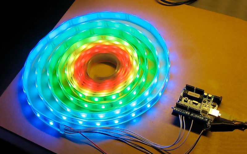 Как подключить RGB светодиодную ленту
