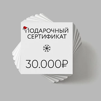 Подарочный сертификат на 30000 ₽ на покупку магнитной системы светильников